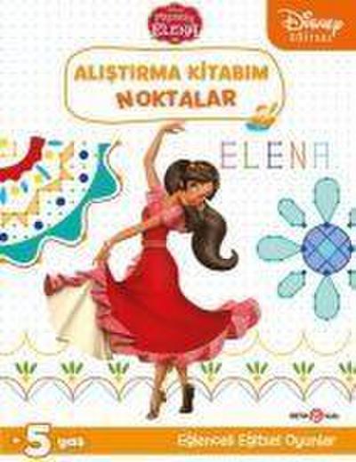 Disney Egitsel Prenses Elena Alistirma Kitabim Noktalar