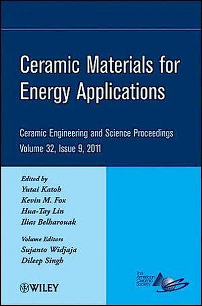 Ceramic Materials for Energy Applications, Volume 32, Issue 9