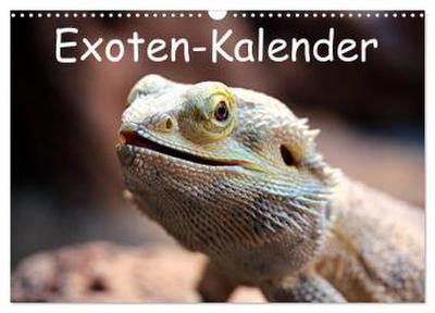Exoten-Kalender (Wandkalender 2026 DIN A3 quer), CALVENDO Monatskalender