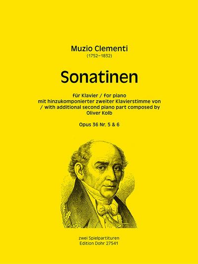 6 Sonatinen op.36 Band 3 für Klavierfür 2 Klaviere