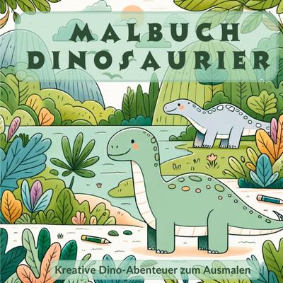 Dinosaurier Malbuch - Mein urzeitliches Malbuch