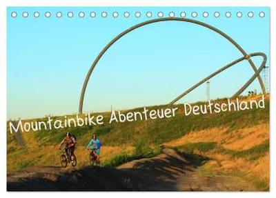 Mountainbike Abenteuer Deutschland (Tischkalender 2026 DIN A5 quer), CALVENDO Monatskalender