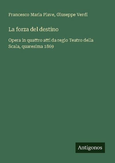 La forza del destino