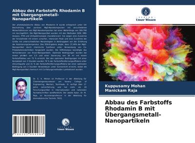 Abbau des Farbstoffs Rhodamin B mit Übergangsmetall-Nanopartikeln