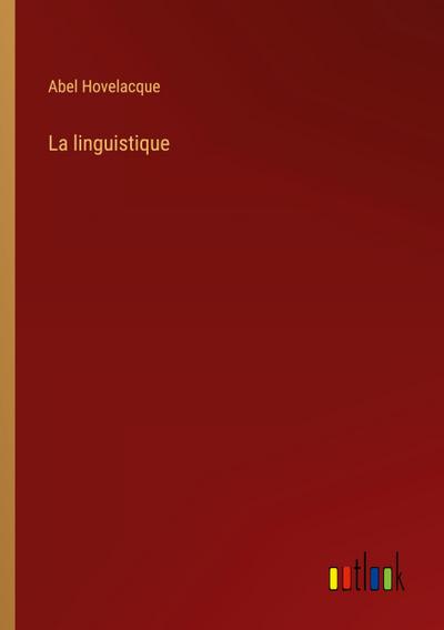La linguistique