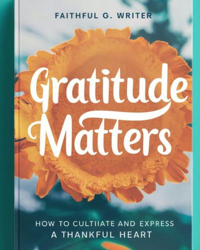 Gratitude Matters: How to Cultivate and Express a Thankful Heart (Christian Values, #10)