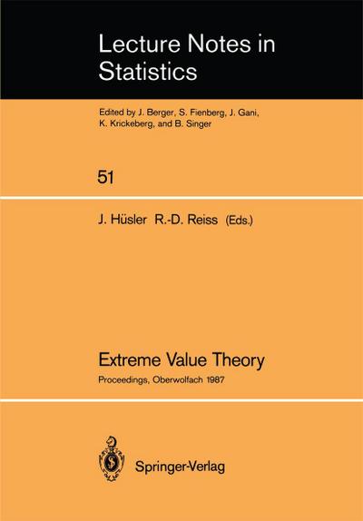 Extreme Value Theory