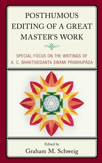 Posthumous Editing of a Great Master’s Work
