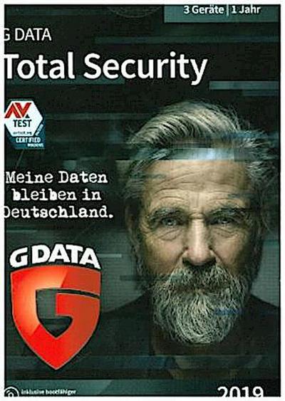 GD Total Security 2019 3 PC, 1 CD-ROM