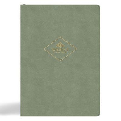 CSB Women’s Study Bible, Sage Suedesoft Leathertouch