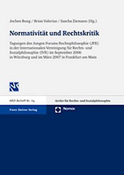 Normativität und Rechtskritik