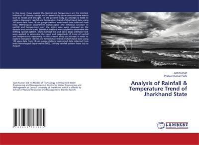 Analysis of Rainfall & Temperature Trend of Jharkhand State