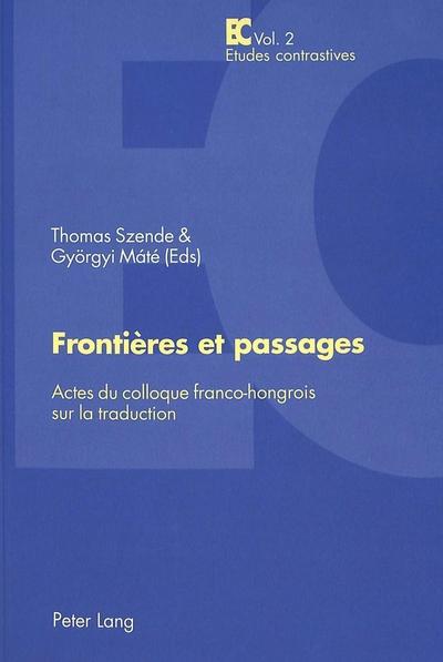 Frontières et passages
