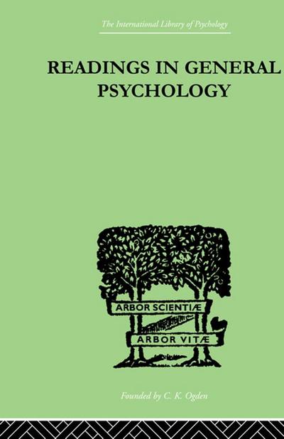 Readings In General Psychology
