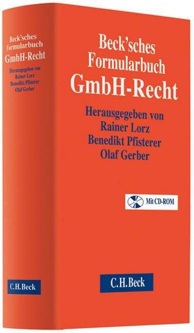 Beck’sches Formularbuch GmbH-Recht, m. CD-ROM
