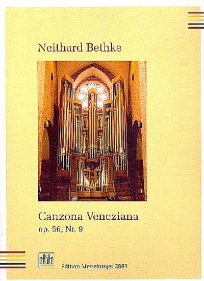 Canzona veneziana op.56,9für Orgel