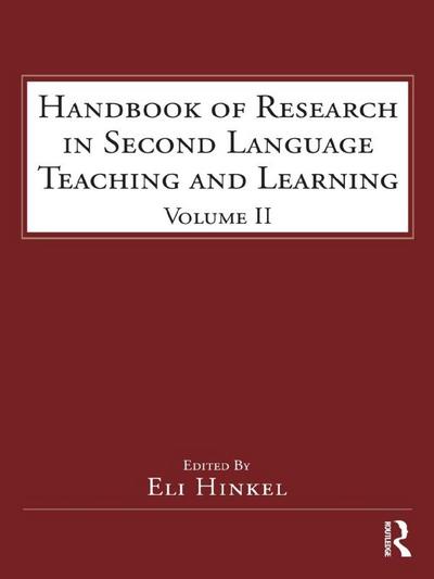Handbook of Research in Second Language Teaching and Learning