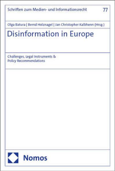 Disinformation in Europe