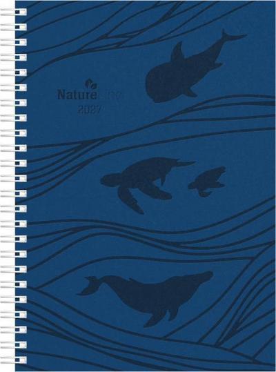Wochenplaner Nature Line Ocean Ringbuch 2027