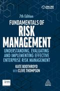 Fundamentals of Risk Management