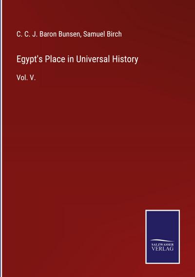 Egypt’s Place in Universal History