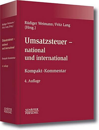 Umsatzsteuer - national und international, Kompakt-Kommentar
