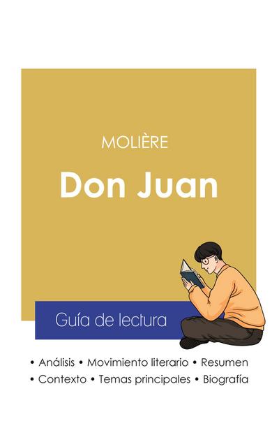 Guía de lectura Don Juan de Molière (análisis literario de referencia y resumen completo)