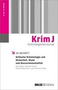 Kritische Kriminologie und Sicherheit, Staat und Gouvernementalität