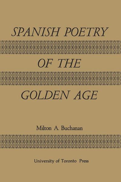 Spanish Poetry of the Golden Age