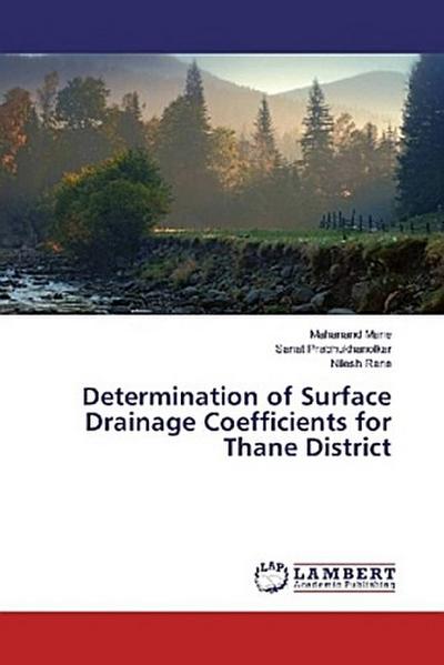Determination of Surface Drainage Coefficients for Thane District