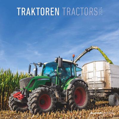Traktoren 2024 - Broschürenkalender 30x30 cm (30x60 geöffnet) - Kalender mit Platz für Notizen - Tractors - Bildkalender - Wandplaner - Wandkalender