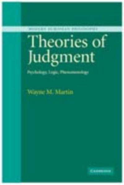 Theories of Judgment