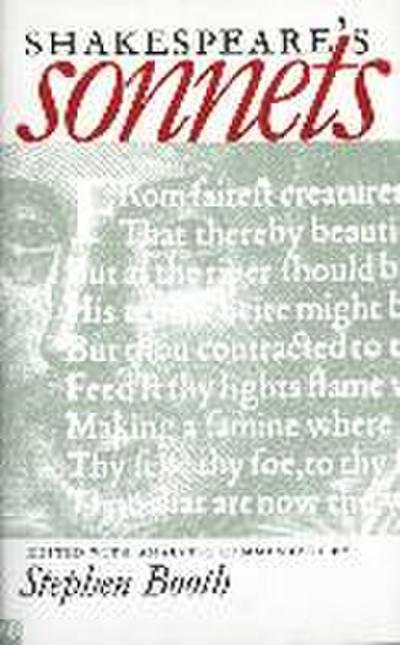 Shakespeare’s Sonnets