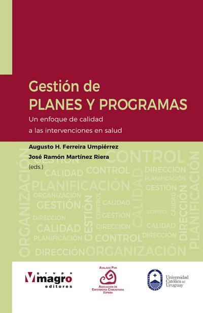 GESTIÓN DE PLANES Y PROGRAMAS.