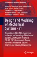 Design and Modeling of Mechanical Systems - VI