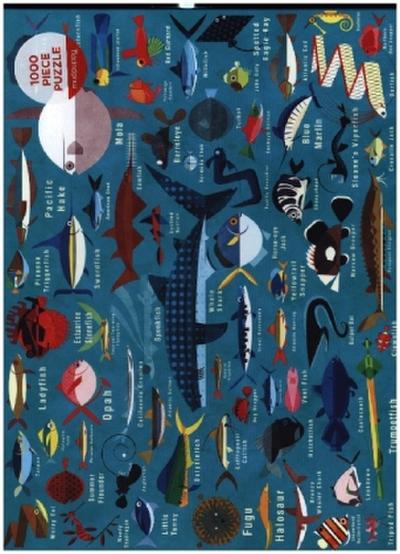 Ocean Life 1000 Piece Family Puzzle
