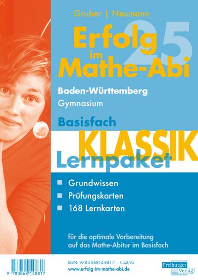 Erfolg im Mathe-Abi 2025 Lernpaket Basisfach ’Klassik’ Baden-Württemberg Gymnasium