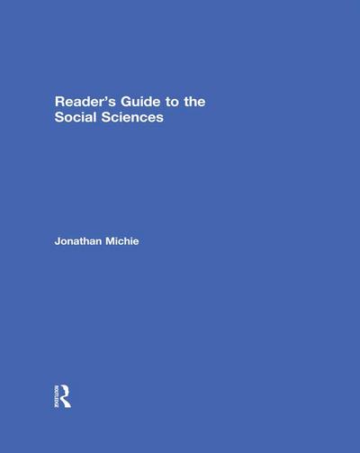 Reader’s Guide to the Social Sciences