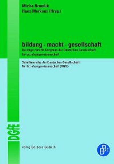 Bildung Macht Gesellschaft