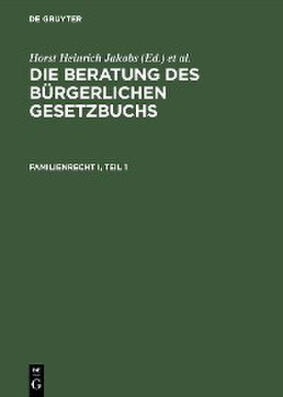 Familienrecht I
