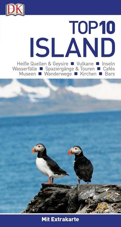 Top 10 Reiseführer Island, m. 1 Karte