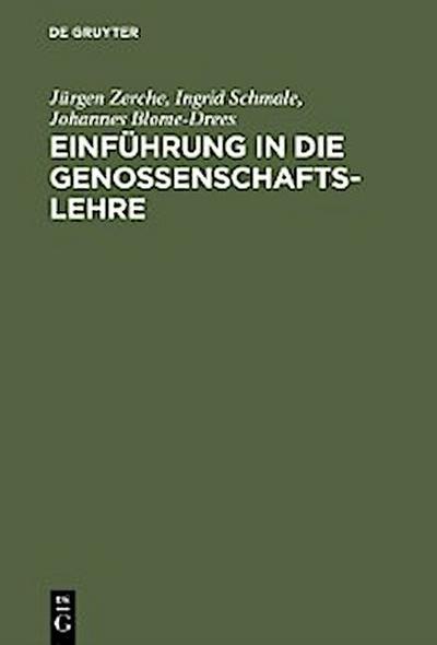 Einführung in die Genossenschaftslehre