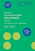 PONS Wörterbuch Studienausgabe Italienisch für Schule und Studium: Italienisch-Deutsch/Deutsch-Italienisch