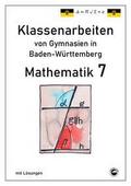 Mathematik 7, Klassenarbeiten von Gymnasien aus Ba