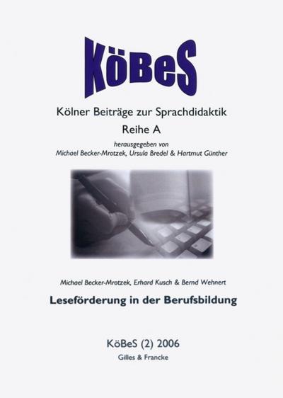 Leseförderung in der Berufsbildung