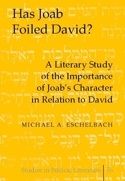 Has Joab Foiled David?