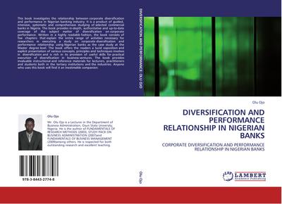 DIVERSIFICATION AND PERFORMANCE RELATIONSHIP IN NIGERIAN BANKS