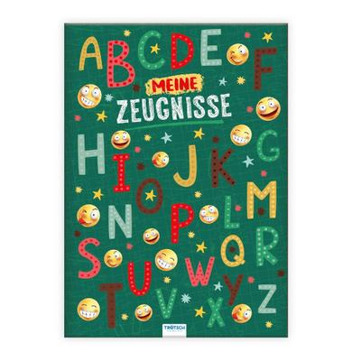 TRÖTSCH - Zeugnismappe A4 wattiert ABC Smile