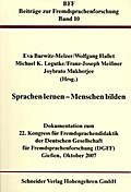Sprachen lernen - Menschen bilden