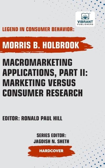 Macromarketing Applications, Part II